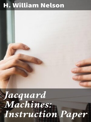 cover image of Jacquard Machines